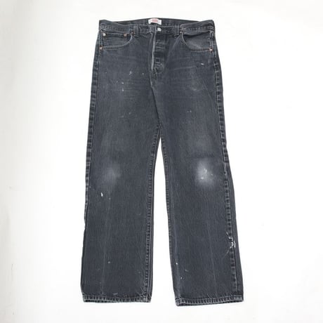 00s Levi's 501 Black Denim Pants MADE IN MEXICO