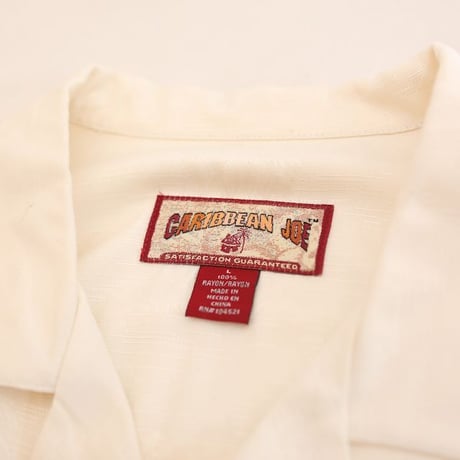 Open Collar Rayon S/S Shirt