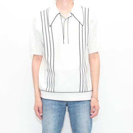 Vintage Knit Polo Shirt