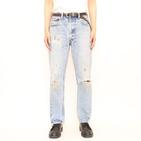 Levi's 501 Damage Denim Pants