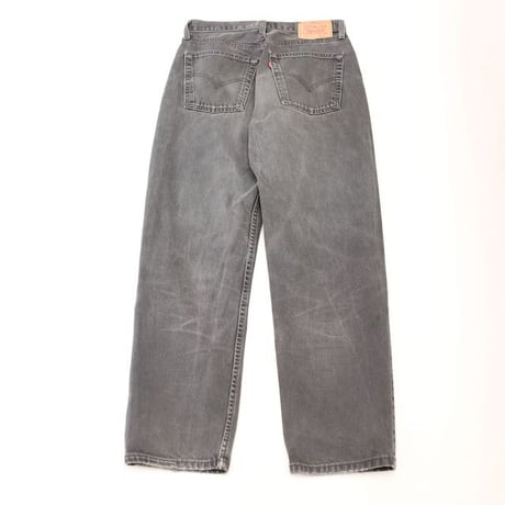 90's Levi's 508 Black Denim Pants MADE IN UK