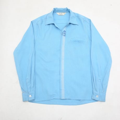 Da Vinci Open Collar Rayon Shirt