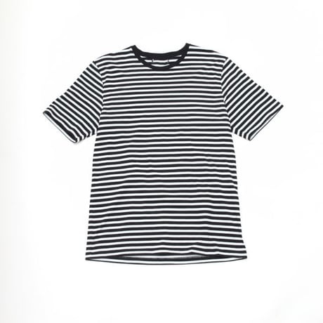 Black × White Border T-Shirt