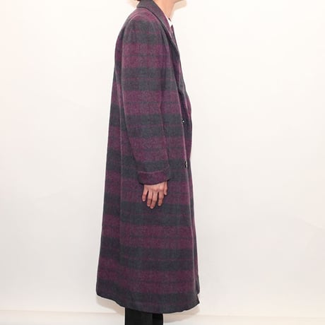 Border Wool Coat