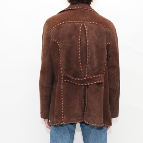 MONTGOMERY WARD  Suede Leather Jacket