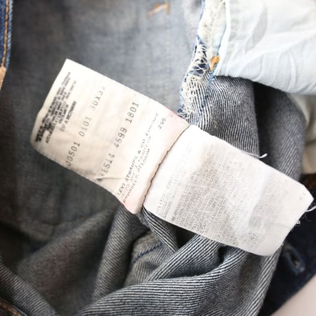 Euro Levi's 501 Denim Pants