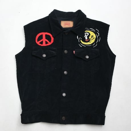 Embroidery Remake Corduroy Vest