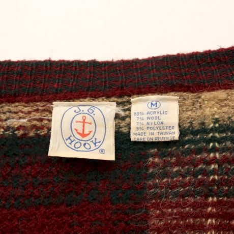 Vintage Acryl Knit Cardigan