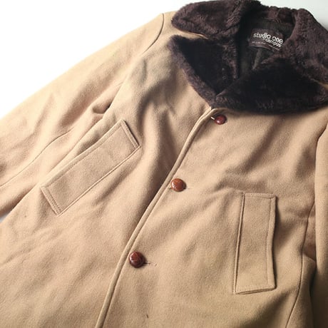Wool Boa Coat