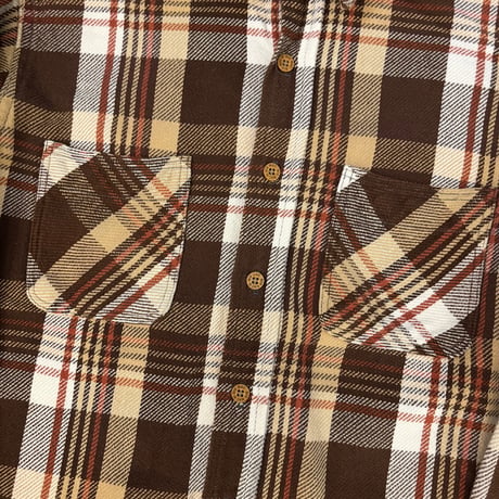 80s BIG MAC Cotton Heavy Flannel Shirt