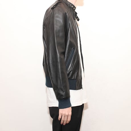 80s Members Only Leather Jacket