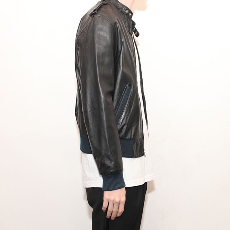 80s Members Only Leather Jacket | Strato