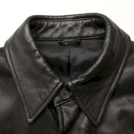 Black Leather Coat