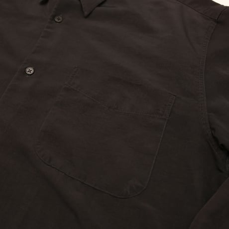 All Silk Black  L/S Shirt