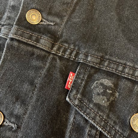 Levi's 70507 Black Denim Jacket