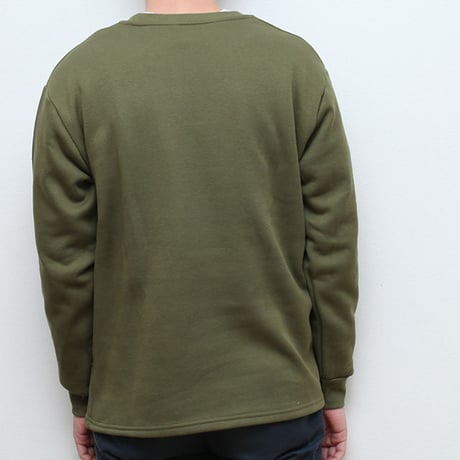 カーハート ポケット付きスウェット  Carhartt Khaki