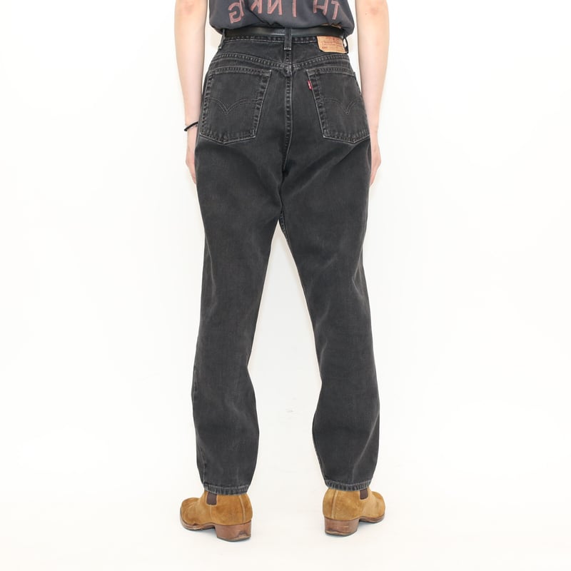Levi's 550 Black Denim Pants MADE IN USA | Strato Levi's 550 Black Denim Pants MADE IN USA | Strato