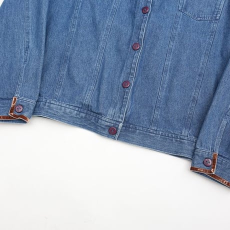 Patchwork Denim Trucker Jacket