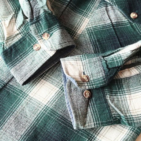 Ombre Check Acrylic L/S Shirt