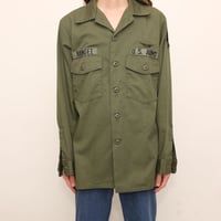 80s US.ARMY OG507 Utility Shirt