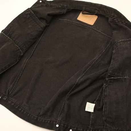 Black Denim Trucker Jacket