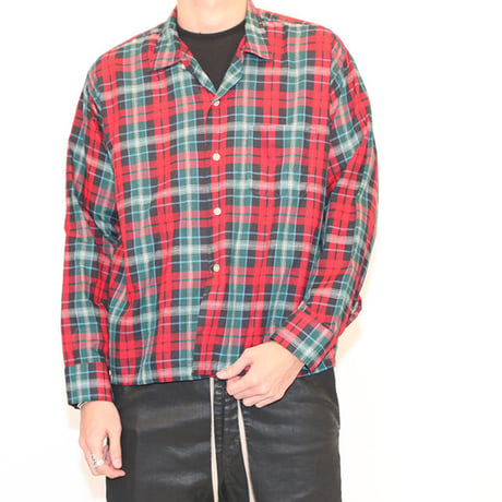 60s Cotton Check Shirt