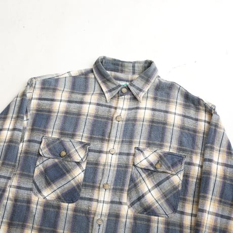 Cotton Flannel Plaid Shirt