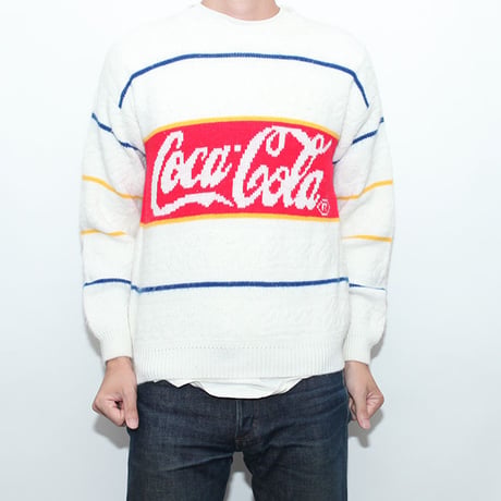 Vintage Coca Cola Sweater コーラ柄セーター