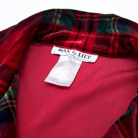 Red Velor  Shirt