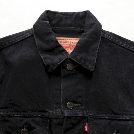Levis Black Denim Trucker Jacket