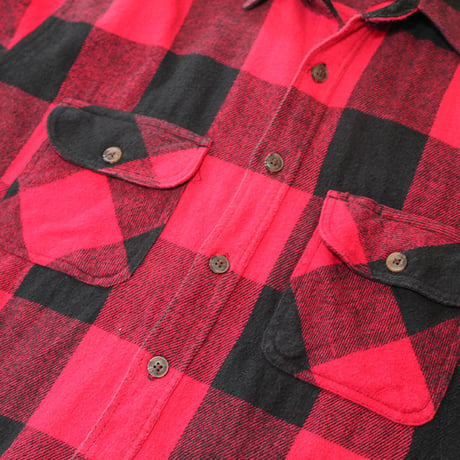 Cut-off Buffalo Check Shirt