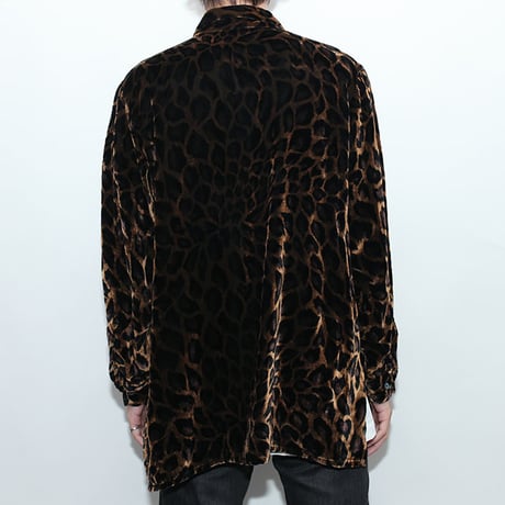 Leopard Rayon L/S Shirt