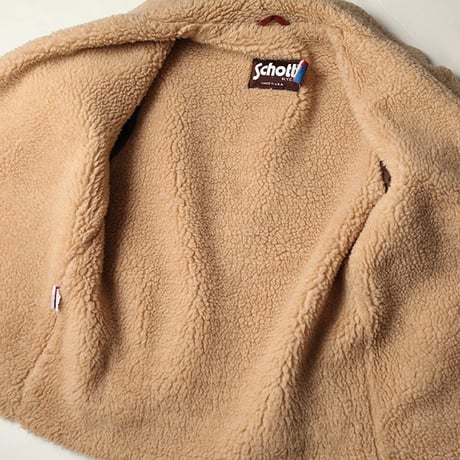 Schott Suede Boa Jacket