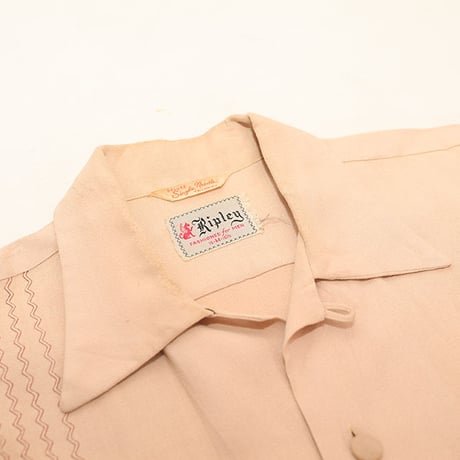 Vintage Open-Collared Shirt