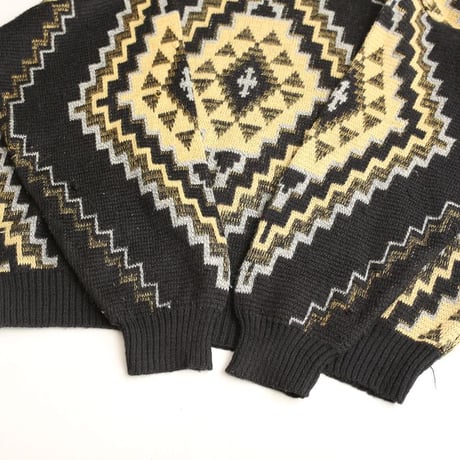 Native Pattern Knit Sweater