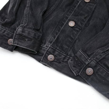 Levis Black Denim Trucker Jacket