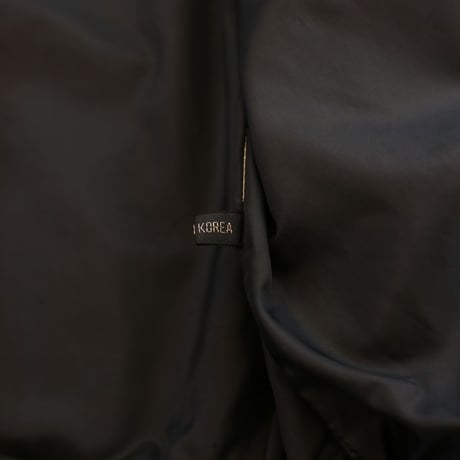 Black Rib Leather Jacket