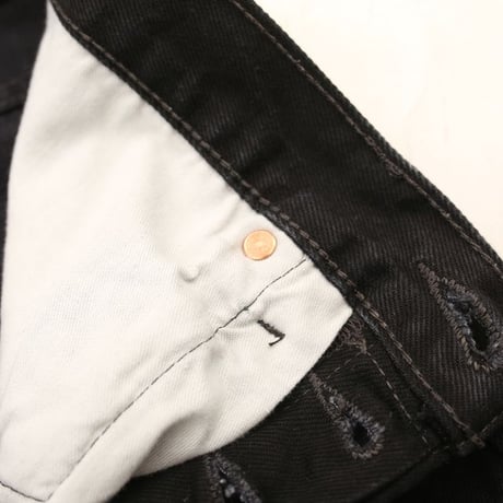 Levi's 501 Black Denim Pants MADE IN EGYPT