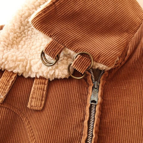 Corduroy Boa Jacket  