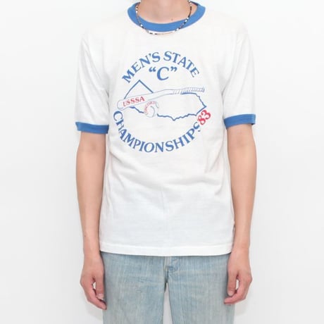 80's Vintage Ringer T-Shirt