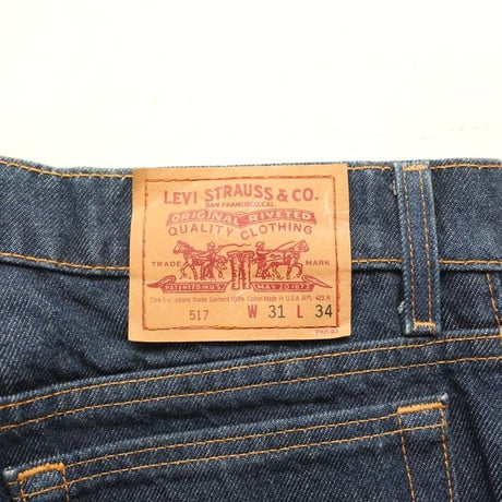 90s Levi's 517-0215 Denim Pants MADE IN USA