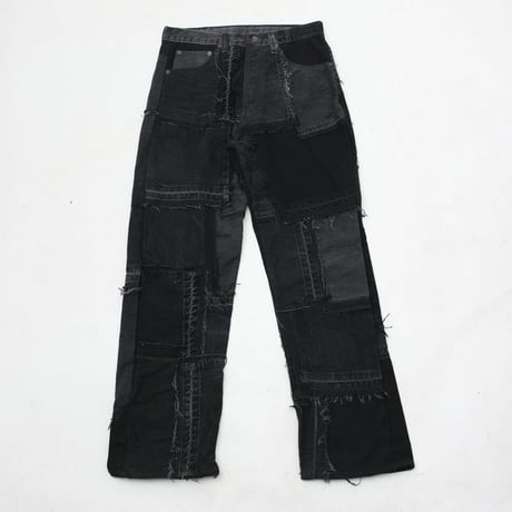 Levi's Patchwork Remake Black Denim Pants