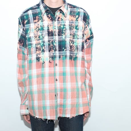 Hard Bleach Flannel L/S Shirt