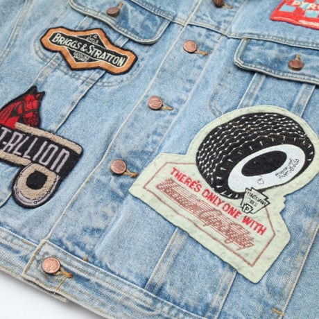 Patch Custom Denim Vest