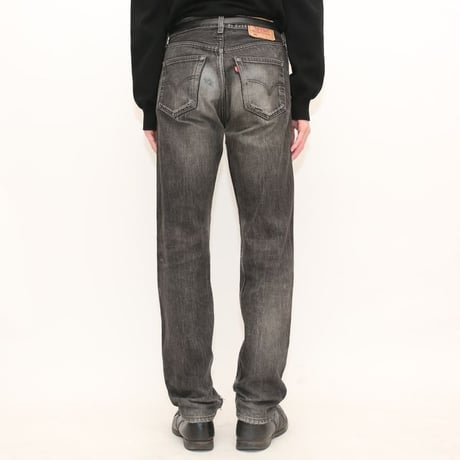 90s Euro Levi's 501 Black Denim Pants