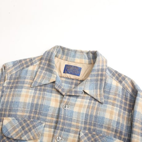 70s Pendleton Wool Plaid Loop Shirt