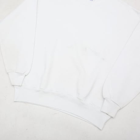 Jerzees Blank Sweat Shirt White