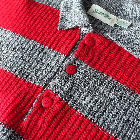 ボーダー襟付きニット St Johns Bay Sweater