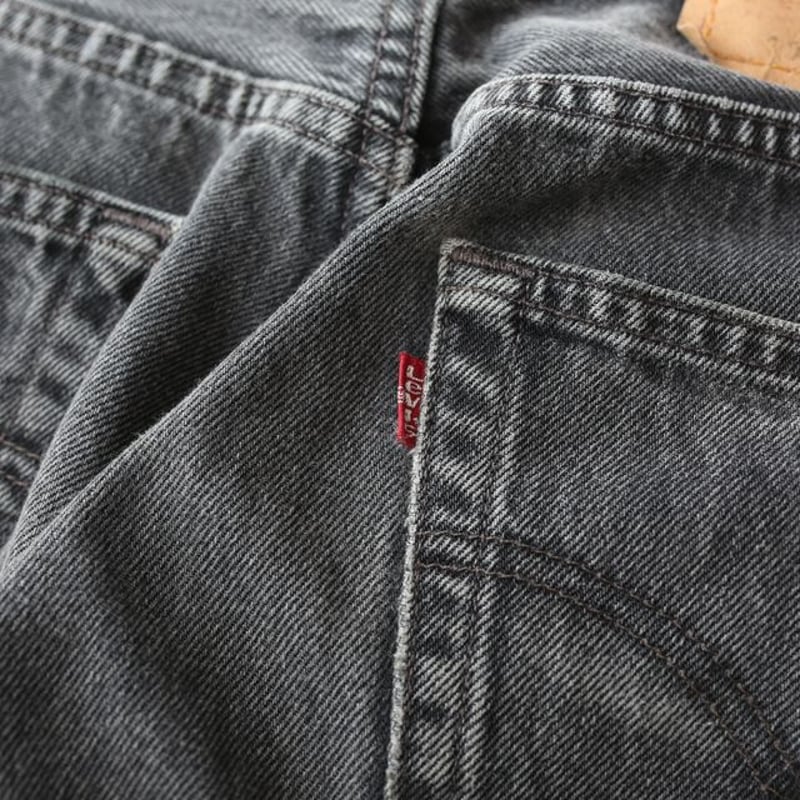 90s Levi's 501 Black Denim Pants MADE IN USA |
