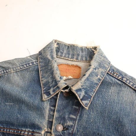 60-70's Levi's 70505 Denim Jacket "Big E"